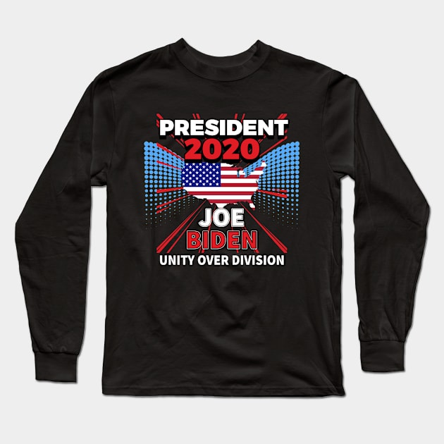 Joe Biden for President 2020 Long Sleeve T-Shirt by lisalizarb